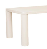 Frankie Dining Table 2400mm Gloss Fossil