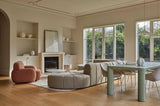Frankie Dining Table 2400mm Gloss Fossil