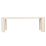 Frankie Dining Table 2400mm Gloss Fossil