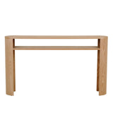 Classique Oval Shelf Console  Large Natural