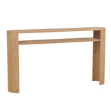 Classique Oval Shelf Console  Large Natural