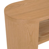 Classique Oval Shelf Console  Large Natural