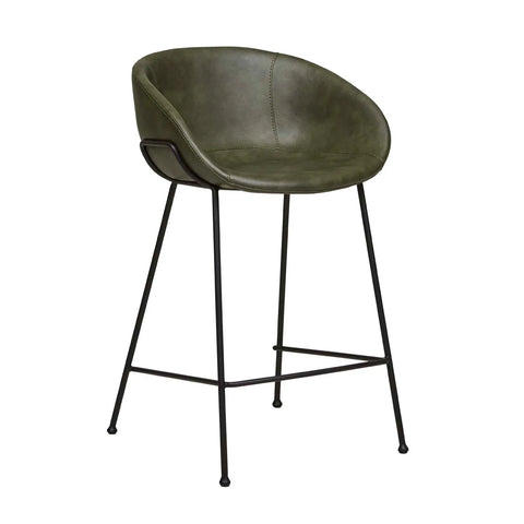 Duke Barstool Vintage Green