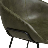 Duke Barstool Vintage Green
