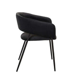 Eliza Dining Chair Onyx Velvet