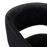 Eliza Dining Chair Onyx Velvet