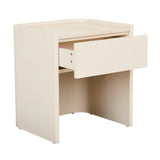 Elsie Narrow Bedside Natural Marble/Shell