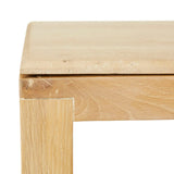Eyre Console Table Travertine Oak