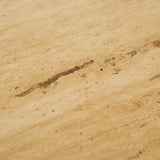 Eyre Console Table Travertine Oak