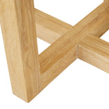 Eyre Side Table Travertine Oak