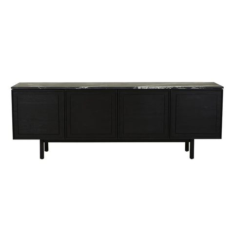 Yorke Marble Buffet Black Onyx