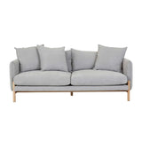 Vittoria Ingrid Three Seater Sofa Harbour Grey