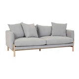Vittoria Ingrid Three Seater Sofa Harbour Grey