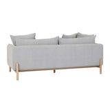 Vittoria Ingrid Three Seater Sofa Harbour Grey