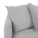 Vittoria Ingrid Three Seater Sofa Harbour Grey