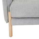 Vittoria Ingrid Three Seater Sofa Harbour Grey