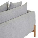 Vittoria Ingrid Three Seater Sofa Harbour Grey
