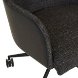 Riley Office Chair Lead Speckle