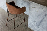 Riley Barstool Moss Tweed
