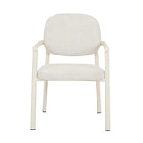 Lori Metal Metal Frame Dining Chair Birch Boucle