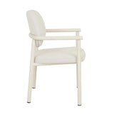 Lori Metal Metal Frame Dining Chair Birch Boucle
