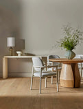 Lori Metal Metal Frame Dining Chair Peach