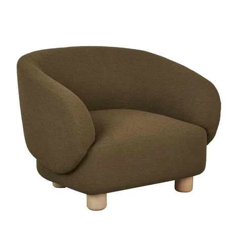 flo armchair deep olive