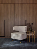 Sabine Armchair Blueberry Speckle
