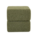 Hugo Cube Ottoman Woodland