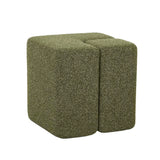 Hugo Cube Ottoman Woodland