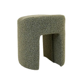 Kanto Stool Green Boucle