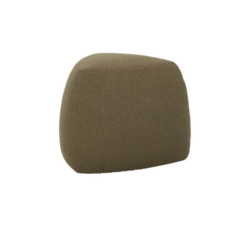 Pebble Ottoman Deep Olive