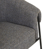 Sid Armchair Midnight Tweed