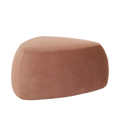 Pebble Large Ottoman Syrup Velvet