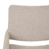 jude dining chair taupe boucle