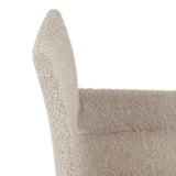 jude dining chair taupe boucle