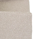 jude dining chair taupe boucle