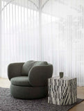 Winona Armchair Caramel Latte