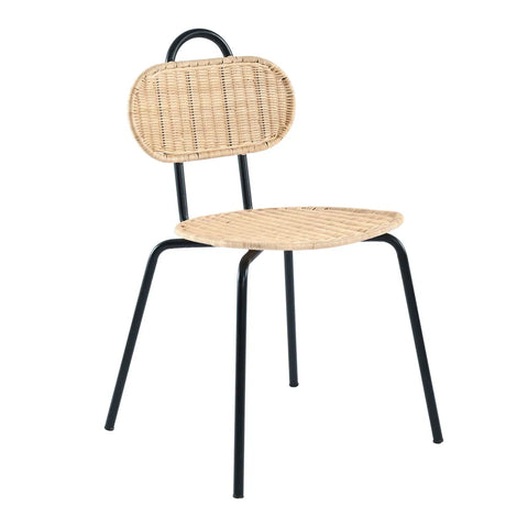 Nami Dining Chair Natural/Black