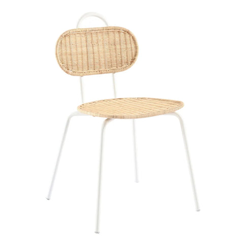 Nami Dining Chair Natural/White