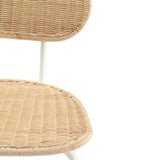 Nami Dining Chair Natural/White