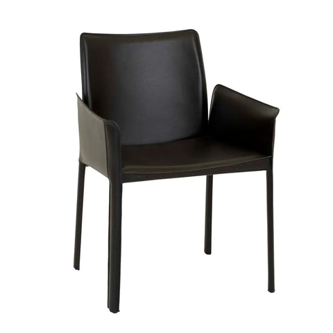 lachlan dining chair jet black