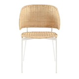 Lily Dining Chair Natural/White