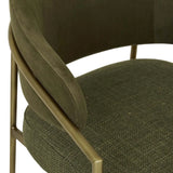 dane dining chair taupe boucle