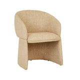 dane dining chair taupe boucle