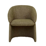 dane dining chair taupe boucle