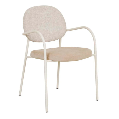 Laylah Loop Dining Armchair Wheat