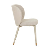 Cara Dining Chair Chai Boucle