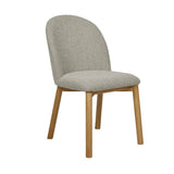 cohen dining chair taupe boucle