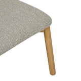 cohen dining chair taupe boucle